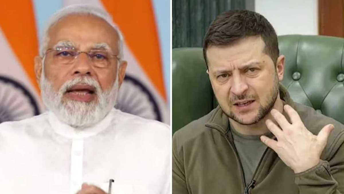 पीएम मोदी ने यूक्रेन के राष्ट्रपति जेलेंस्की से की बात